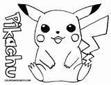 Pikachu Coloring Pages Pokemon Print Pickachu Thunderbolt Color Printable Kids Para Kleurplaten Boys Kleurplaat Imprimir Attack sketch template