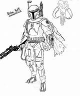 Coloring Pages Boba Fett Boys Bumblebee Builder Bob sketch template