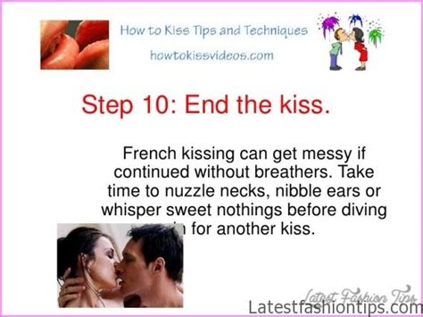 French Kissing Tips And Techniques