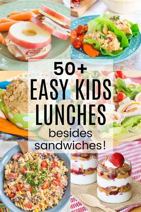 easy lunch ideas  kids  sandwiches cupcakes kale chips