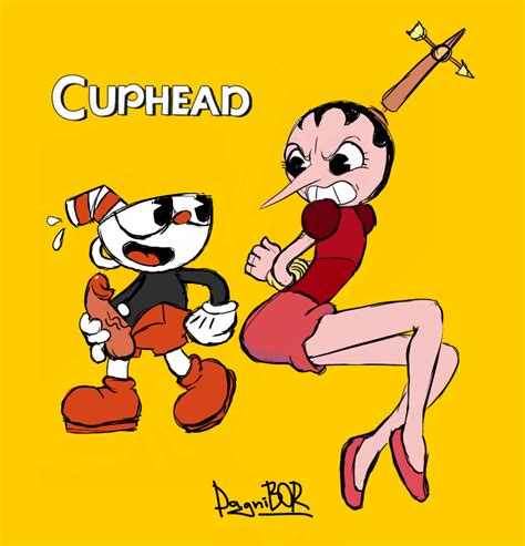Cuphead And Zeppelin By Dagnibor Hentai Foundry