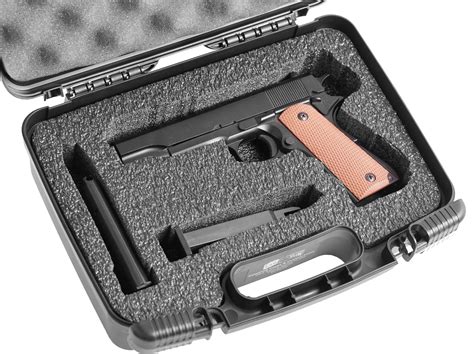 case club premade multiple pistol hard sided cases  closed cell foam