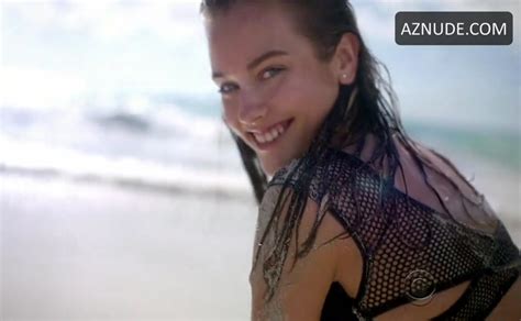 monika jagaciak bikini scene in the victoria s secret swim special aznude