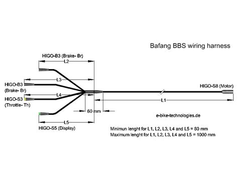 bafang bbs  pin wiring diagram