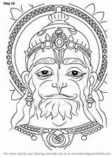 Hanuman Improvements Necessary Hinduism sketch template