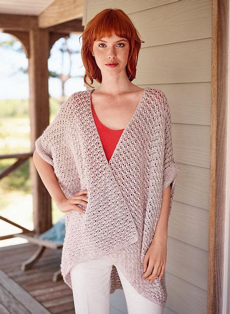 Knitting Pattern For Gilet Wide Cardigan The Easy Knit Cardigan Is