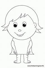 Coloring Body Pages Human Preschoolers Clipart Toddlers Comments Library High sketch template