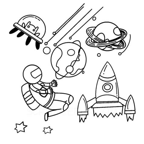 planets coloring pages printable