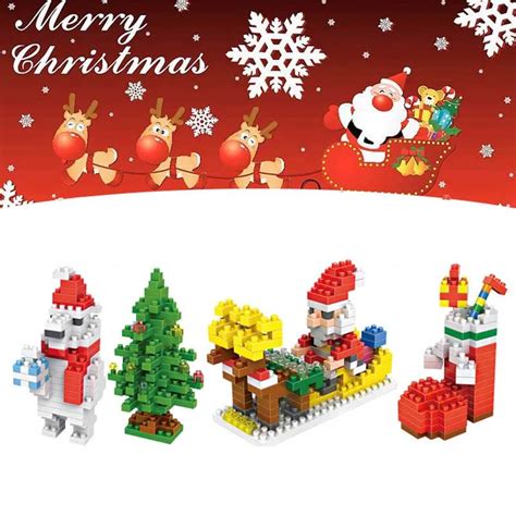 koop speelgoed bouwstenen kerstman kerst kousen kerstboom ijsbeer kerst