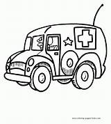 Ambulance Coloring Thanksgiving Lego Specials sketch template