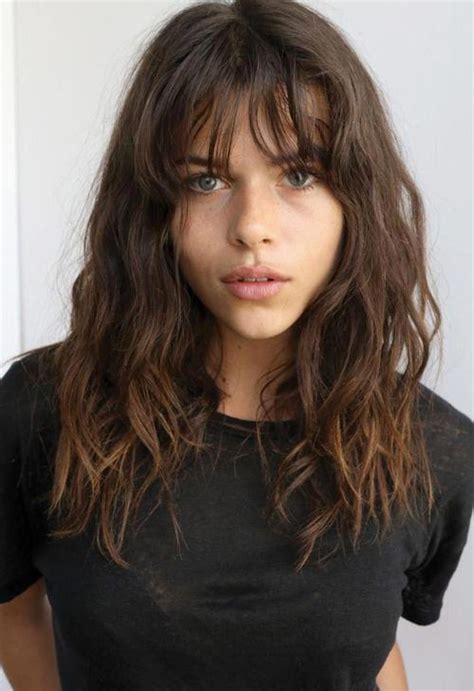 8 Great Long Hairstyles For Curly Hair With Bangs