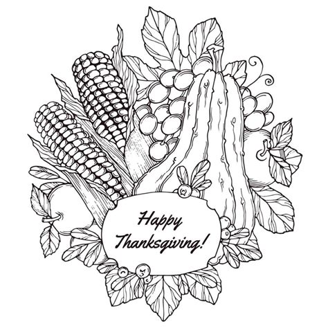thanksgiving coloring sheets  adults happy