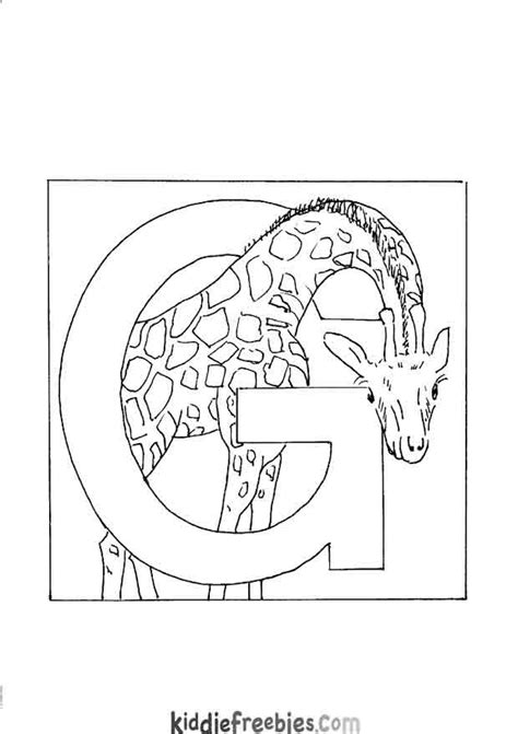 alphabet animal coloring pages crafty pinterest