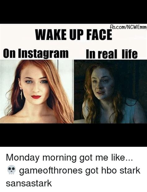Fbcomncwemmu Wakeup Face On Instagram In Real Life Monday Morning Got