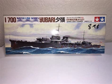 Tamiya 1 700 Japanese Light Cruiser Yubari Water Line Series Model Ship