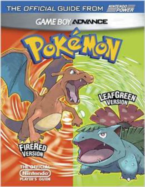Pokémon Firered And Leafgreen Official Nintendo Players Guide