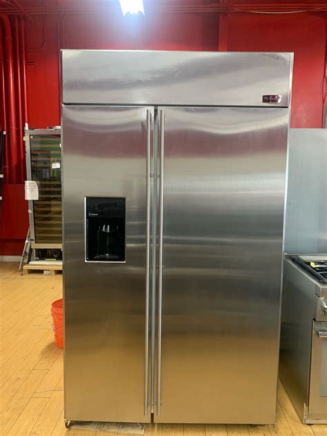 ge monogram  built  side  side refrigerator  dispenser discount appliances