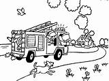 Feuerwehr Ausmalbilder Malvorlagen Animaatjes sketch template
