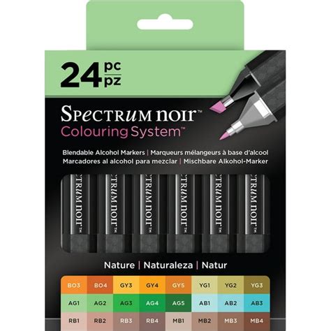 spectrum noir alcohol markers nature  count walmartcom walmartcom