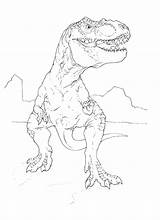 Rex Skeleton Tyrannosaurus Coloring Pages Getdrawings Drawing sketch template