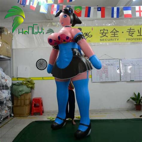 customized pvc inflatable sexy anime girl big ass sex doll inflatable cartoon toy from hongyi