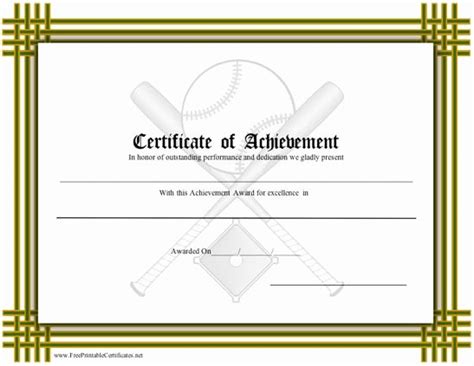 printable baseball certificates dannybarrantes template