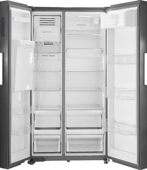 insignia   cu ft side  side refrigerator stainless steel ns rssss  buy