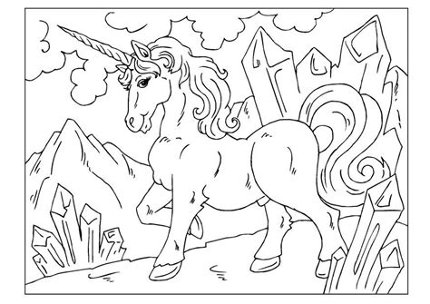 coloring page unicorn  printable coloring pages img