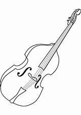 Cello Wiolonczela Violonchelo Violoncello Violin Instruments Muzyka Kolorowanka Drukuj sketch template