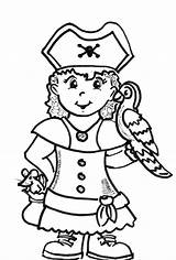 Pirate Coloring Pages Girl Pirates Treasure Theme Preschool Print Da Colouring Printable Kids Sheets Pirat Color Incredible Chest Party Flag sketch template