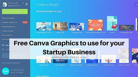 canva graphics     startup business