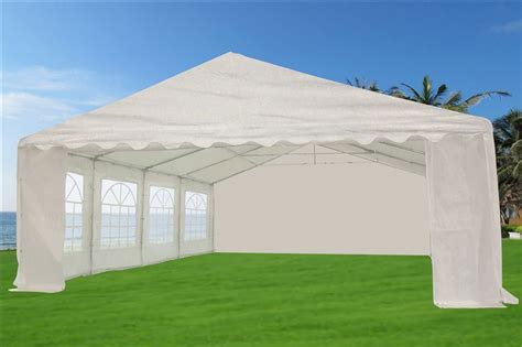 heavy duty white party tent gazebo canopy