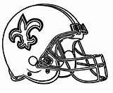 Saints Coloring Helmet Pages Football Orleans Printable Helmets Clipart Color Cliparts Bike Nfl Drawing Sheets College Templates Print Adult Popular sketch template