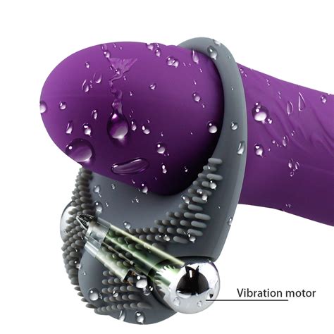 Bullet Vibrator Penis Vibrating Ring Delay Ejaculation Adult Sex Toys