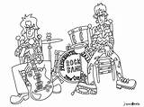 Band Rock Coloring Pages Drawing Rockband Template Colouring Music Printable Color Bands Getcolorings Drum Project Getdrawings Atkinson Flowers sketch template