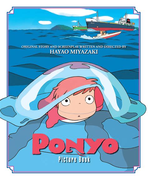 ponyo picture book book  hayao miyazaki official publisher page