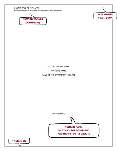 cover page   format  format title page