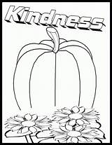 Kindness Coloring Pages Showing Acts Kids Printable Sheets Colouring Spirit Fruit Children Color Pumpkin Choose Lesson Treasure Activities Getcolorings Gems sketch template