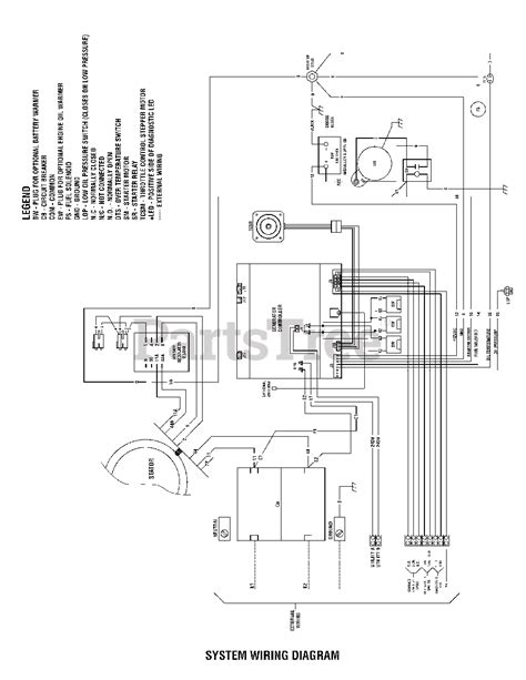 general electric   ge kw home standby generator wiring diagram standby generator