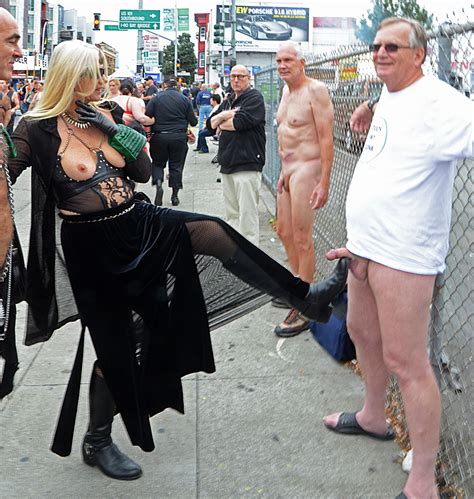 femdom city public slave humiliation exclusive photos