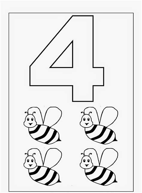 image number  coloring pages  preschoolers  coloring