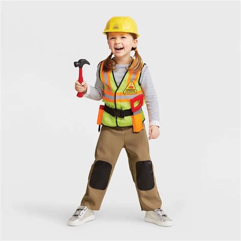toddler construction worker halloween costume  baby  toddler