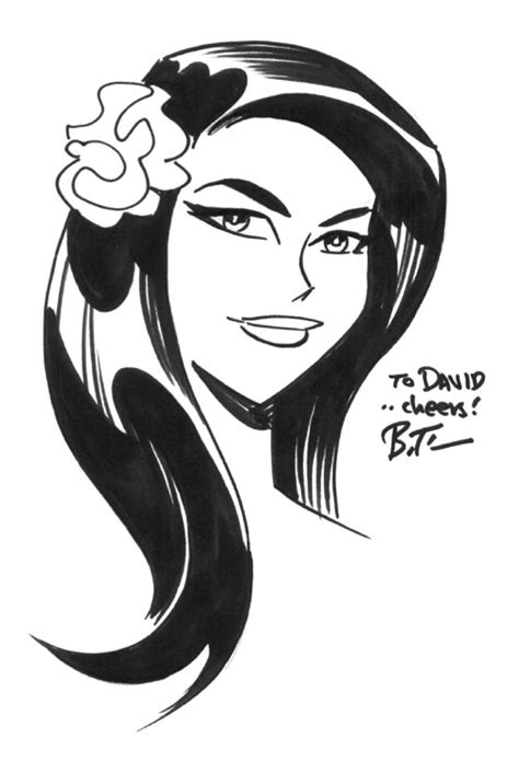 Bruce Timm Island Girl In Dave Morris S 2008 San Diego