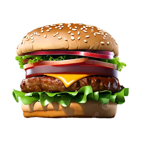 isolated burger  transparent background burger burger photo cheese