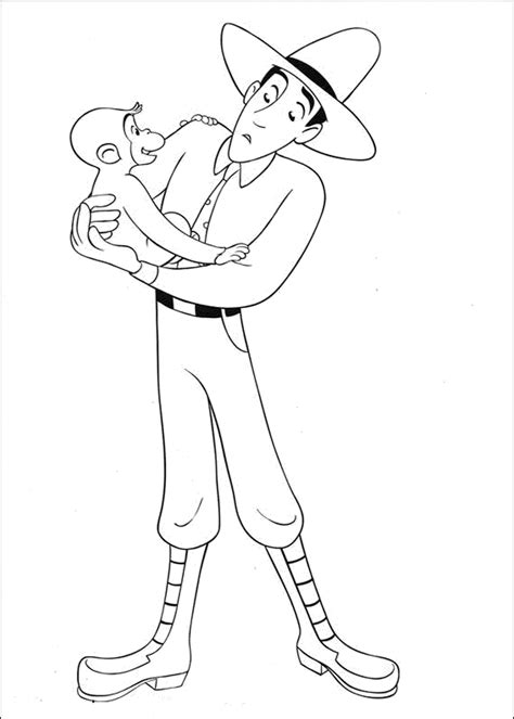 print  curious george coloring pages  stimulate kids