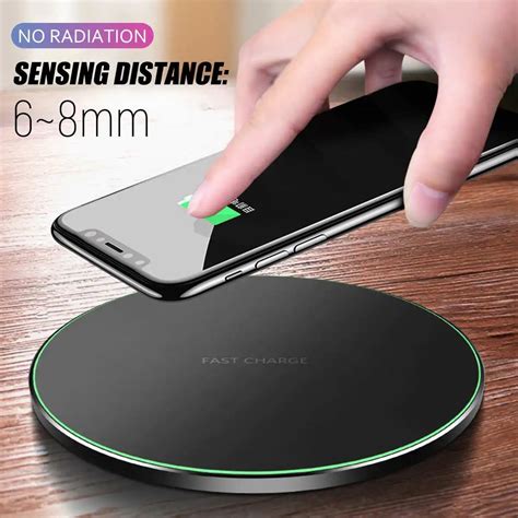 universal qi wireless fast charging pad usb charger pad mobile phone chargers  iphone