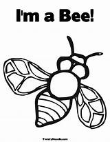 Bees Bee sketch template