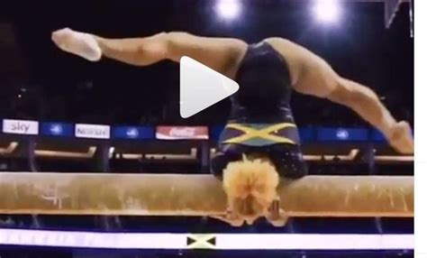 10 Outta 10 For Jamaican Gymnast Danusia Francis [video]