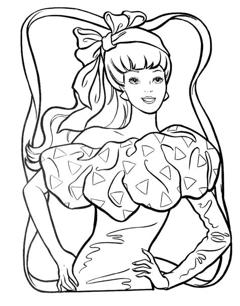 barbie makeup coloring pages coloring pages