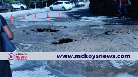 photos of sections of the cayman islands due to the massive earthquake